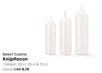 HANOS Select Cuisine Knijpflacon aanbieding