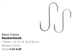 HANOS Select Cuisine Keukenhaak aanbieding