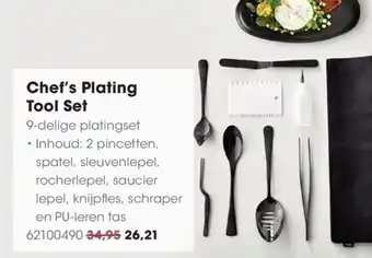 HANOS Chef's Plating Tool Set aanbieding