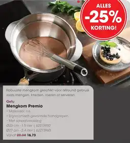 HANOS Gefu Mengkom Premio aanbieding