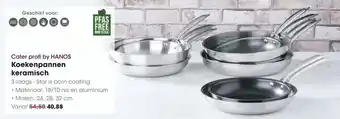 HANOS Cater profi by HANOS Koekenpannen keramisch aanbieding