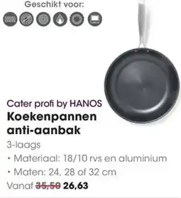 HANOS Cater profi by HANOS Koekenpannen anti-aanbak aanbieding