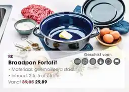 HANOS BK Braadpan Fortalit aanbieding