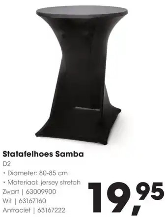 HANOS Statafelhoes Samba aanbieding