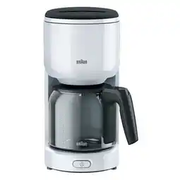 Bol.com Braun PurEase KF 3120 WH - filter-koffiezetapparaat - Wit aanbieding