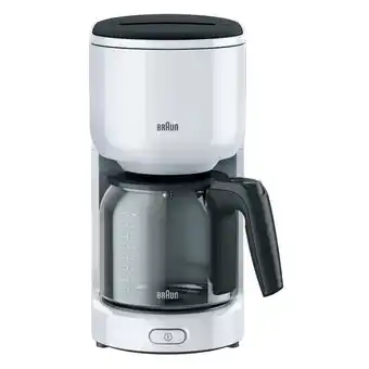 Bol.com Braun PurEase KF 3120 WH - filter-koffiezetapparaat - Wit aanbieding