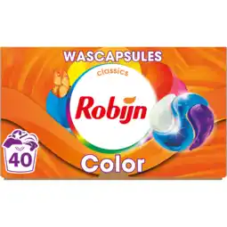 Jumbo Robijn Classics 3-in-1 Wascapsules Color 40 wasbeurten aanbieding