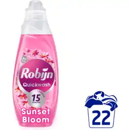 Jumbo Robijn Quick Wash Sunset Bloom 22 Wasbeurten aanbieding