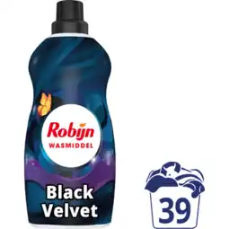 Jumbo Robijn Klein & Krachtig Wasmiddel Zwart 1,19L aanbieding