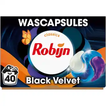 Jumbo Robijn Classics 3-in-1 Wascapsules Black Velvet 40 wasbeurten aanbieding