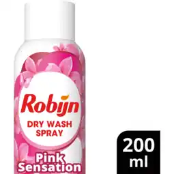 Jumbo Robijn Dry Wash Spray Pink Sensation 200 ml aanbieding