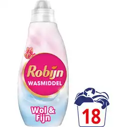 Jumbo Robijn Specials Vloeibaar Wasmiddel Wol & Fijn 18 Wasbeurten aanbieding