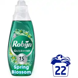 Jumbo Robijn Quick Wash Spring Blossom 22 Wasbeurten aanbieding