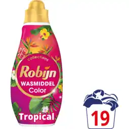 Jumbo Robijn Wasmiddel Tropical 665ML aanbieding