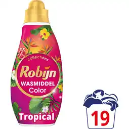 Jumbo Robijn Wasmiddel Tropical 665ML aanbieding