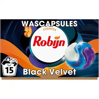 Jumbo Robijn Classics 3-in-1 Wascapsules Black Velvet 15 wasbeurten aanbieding