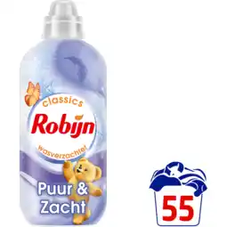 Jumbo Robijn Wasverzachter Puur&Zacht 1,1L aanbieding