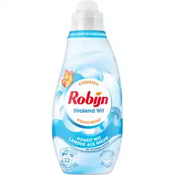 Jumbo Robijn Klein & Krachtig Wasmiddel Wit 665ML aanbieding