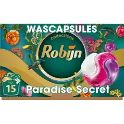 Jumbo Robijn Collections 3-in-1 Wascapsules Color Paradise Secret 15 Wasbeurten aanbieding