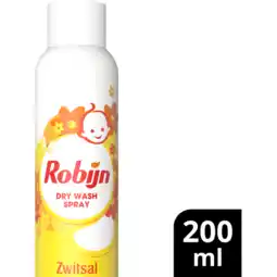 Jumbo Robijn Dry Wash Spray Zwitsal 200 ml aanbieding