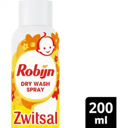 Jumbo Robijn Dry Wash Spray Zwitsal 200 ml aanbieding