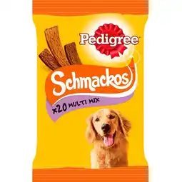 Jumbo Pedigree Schmackos Vleesstrips - Multi Mix - Hondensnacks - 20 Stuks aanbieding