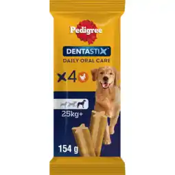 Jumbo Pedigree Dentastix Maxi Kauwstaaf - Gebitsverzorgende Hondensnack - 4 Stuks aanbieding