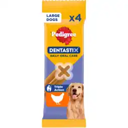 Jumbo Pedigree Dentastix Maxi Kauwstaaf - Gebitsverzorgende Hondensnack - 4 Stuks aanbieding