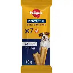 Jumbo Pedigree Dentastix Mini Kauwstaaf - Gebitsverzorgende Hondensnack - 7 Stuks aanbieding