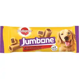 Jumbo Pedigree Jumbone Medium Kauwstaaf - Rund & Gevogelte - Hondensnack - 2 Stuks aanbieding