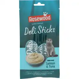 Jumbo Pet's Unlimited Kattensnack Delisticks Zalm & Tonijn 5x15 gram aanbieding