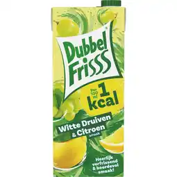 Jumbo Dubbelfrisss 1Kcal Witte Druiven-Citroen 1,5 L aanbieding