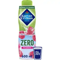 Jumbo Karvan Cévitam Zero Framboos Siroop 600 ml aanbieding