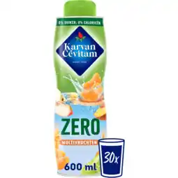 Jumbo Karvan Cévitam Zero Multivruchten Siroop 600 ml aanbieding