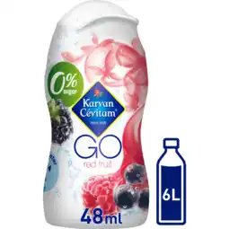 Jumbo Karvan Cévitam GO Rood Fruit Siroop, 48 ml aanbieding