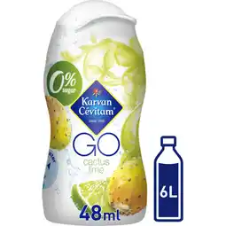 Jumbo Karvan Cévitam GO Cactus Limoen Siroop, 48 ml aanbieding