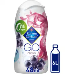 Jumbo Karvan Cévitam GO Cassis Siroop, 48 ml aanbieding
