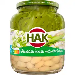Jumbo Hak Gesneden Bonen met Witte Bonen 685 g aanbieding