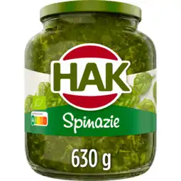 Jumbo Hak Spinazie 630 g aanbieding