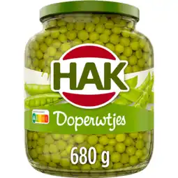 Jumbo Hak Doperwtjes 680 g aanbieding