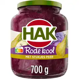 Jumbo Hak Rode Kool met Stukjes Peer 700 g aanbieding