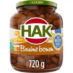 Jumbo Hak Bruine Bonen 720 g aanbieding