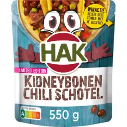 Jumbo HAK Mexicaans gekruid kidneybonen chili schotel 550g aanbieding