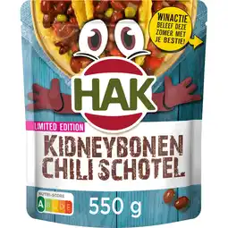 Jumbo HAK Mexicaans gekruid kidneybonen chili schotel 550g aanbieding
