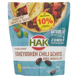 Jumbo HAK Mexicaans gekruid kidneybonen chili schotel 550g aanbieding