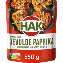 Jumbo Hak Uit de Oven Gevulde Paprika 550 g aanbieding