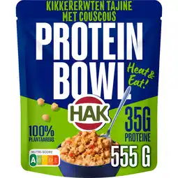 Jumbo HAK Kikkererwten Tajine Protein Bowl 555g aanbieding
