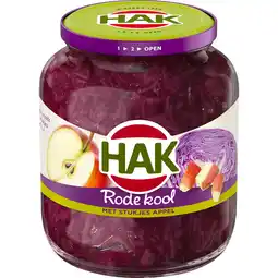 Jumbo Hak Rode Kool met Stukjes Appel 700 g aanbieding