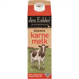 Jumbo Den Eelder Boeren Karnemelk 1 L aanbieding