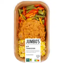 Jumbo Jumbo Verse Maaltijd Kip Tandoori met Sperziebonen en Cashewnoten 450 g aanbieding